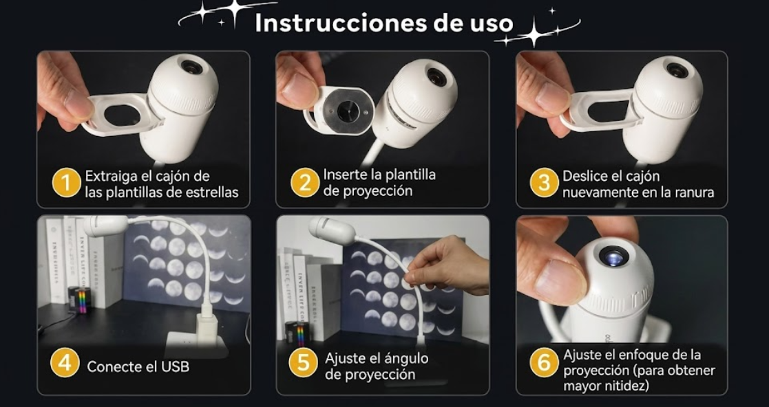 Proyector galaxia
